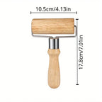 Wooden Handheld Pastry Roller