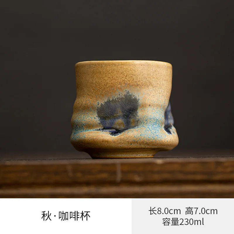 Crystalline Glaze Ceramic Mug
