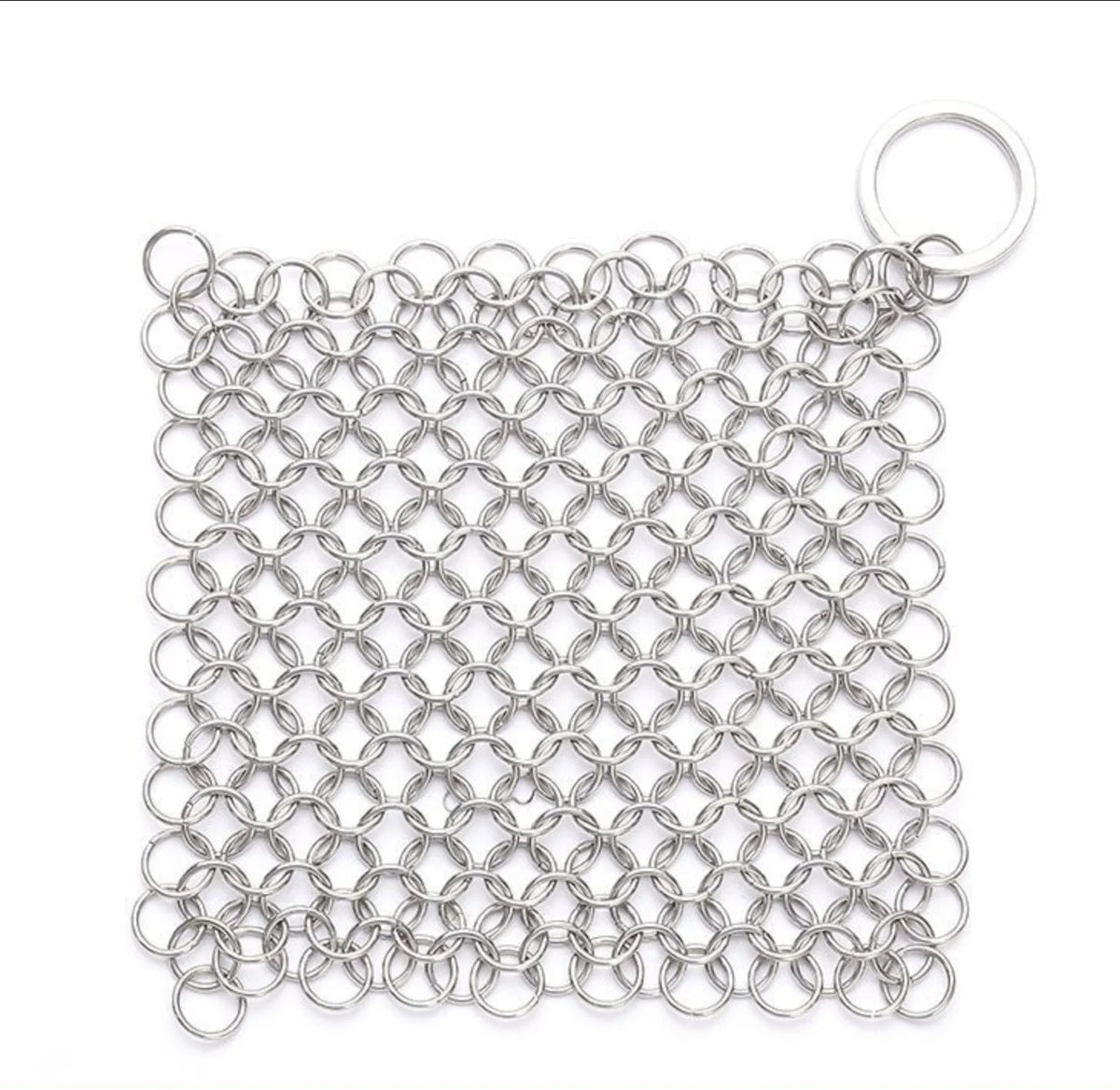 Chainmail Cast Iron Scrubber