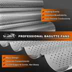 Perforated Baguette Tray