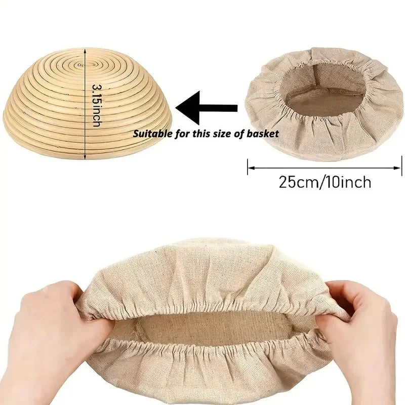 Oval Proofing Basket Cloth Liner