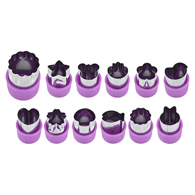 Mini Shape Cutters, Set of 12