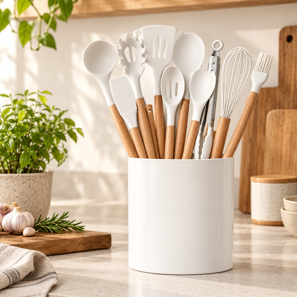 12-Piece Utensil Set with Holder