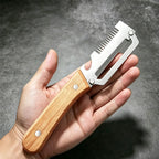 Wooden-Handled Vegetable Peeler