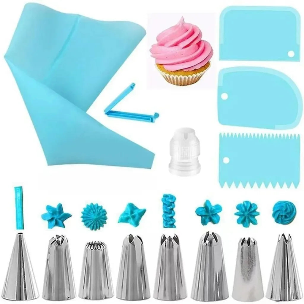 Piping Bags and Nozzles Set