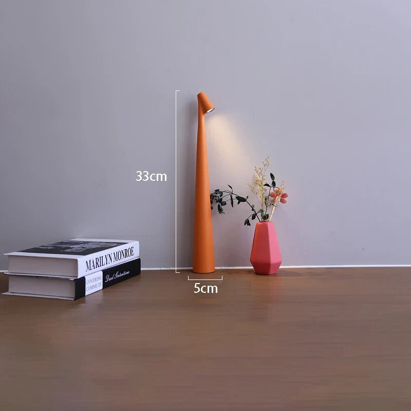 Glowora | Lampe de table LED | Rechargeable et intensité variable tactile