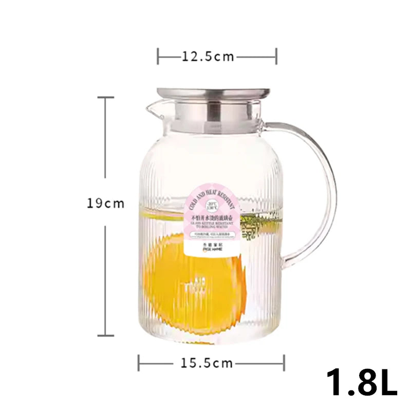 Glass Pitcher, 1.8L