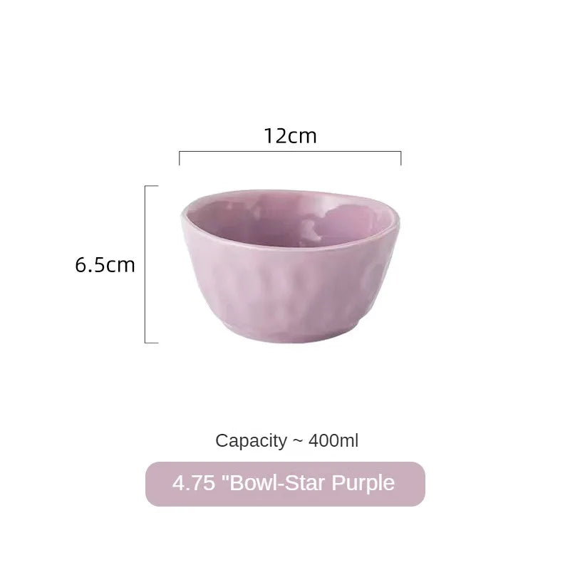 Nordic Ceramic Bowl & Dish Set