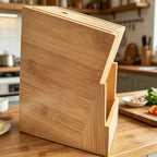 Bamboo Knife Block