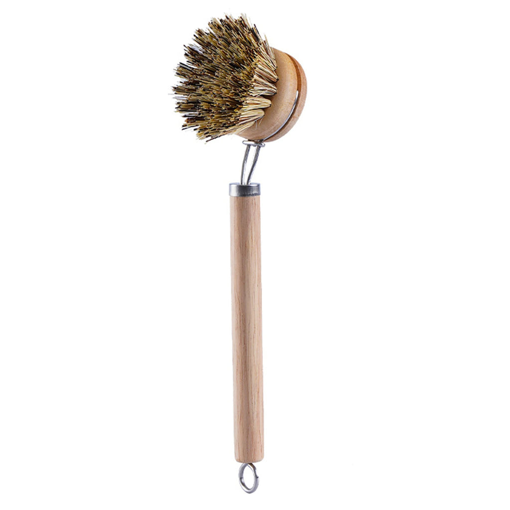 Wooden Dish Brush with Replaceable Head
