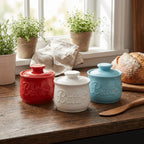 Airtight Ceramic Butter Crock