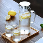 Glass Water Pitcher, 1.5L