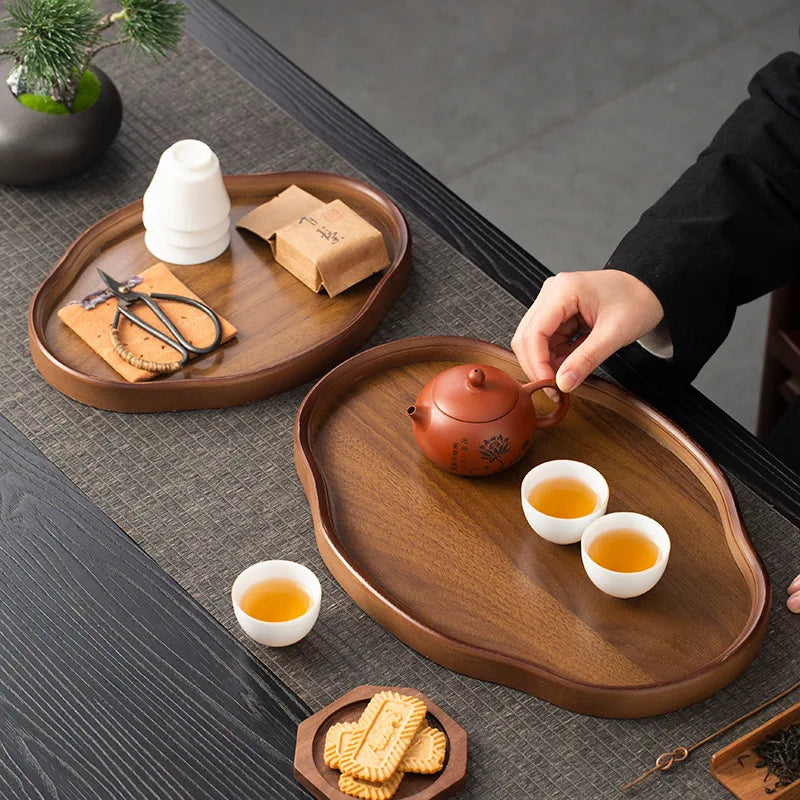 Rectangular Wooden Serving Tray