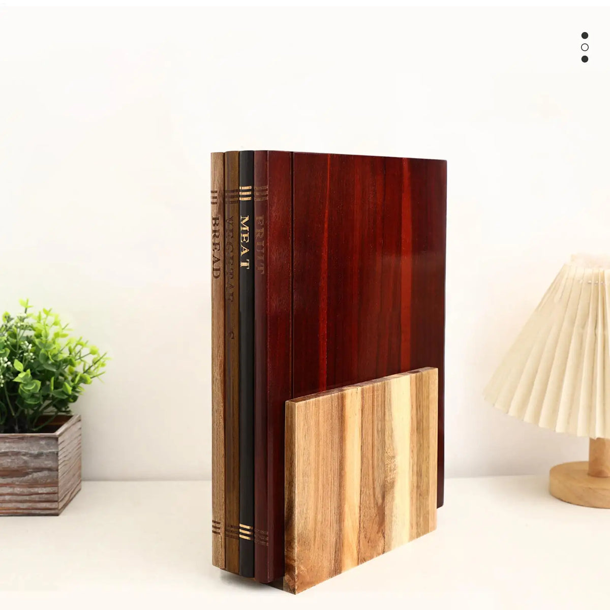 Book-Style Cutting Boards, Set of 4