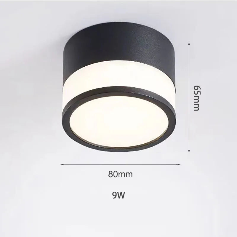 Plafonnier LED Saillie Nordique | Downlight 9W / 15W
