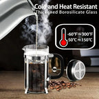 French Press with 4-Layer Filter