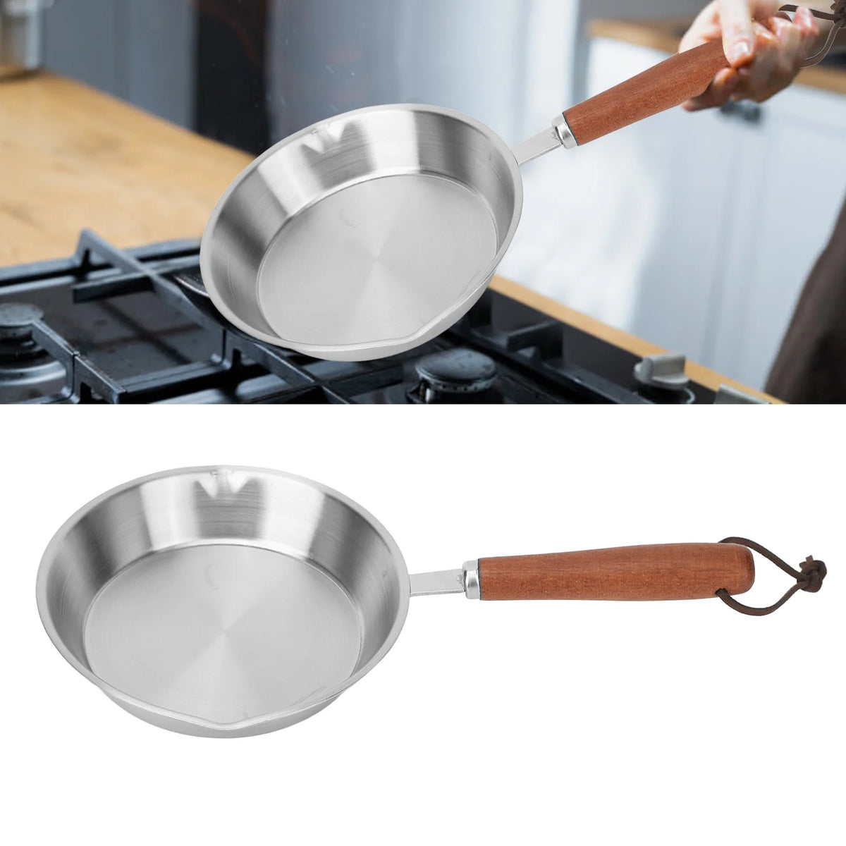 Mini Stainless Steel Frying Pan