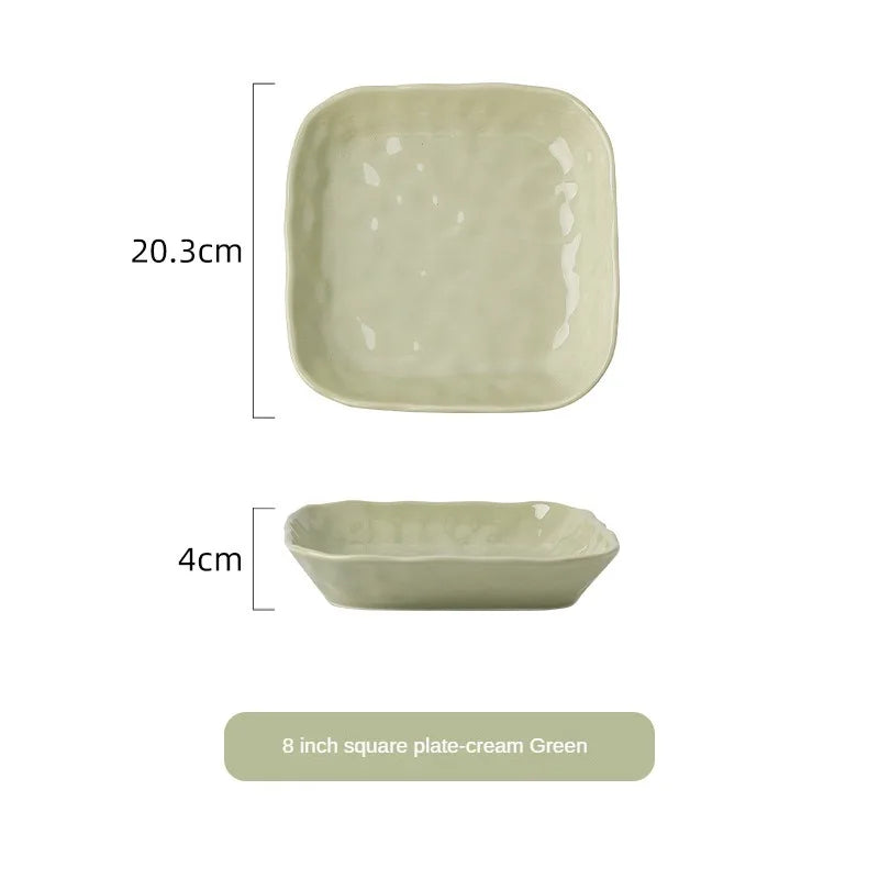 Nordic Ceramic Bowl & Dish Set