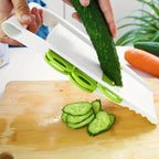 Mandoline Slicer with Five Blades