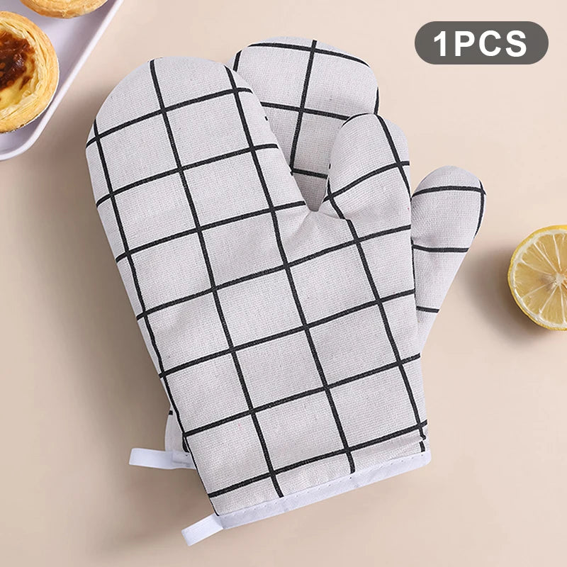 Cotton Linen Baking Gloves