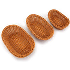 Woven Rattan Bread Basket