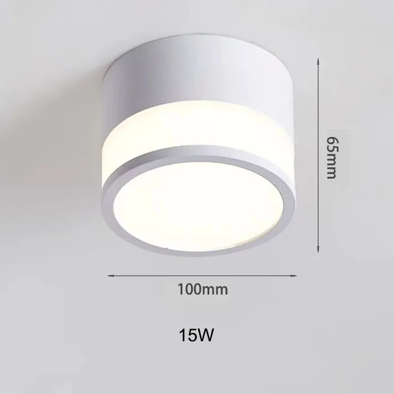 Plafonnier LED Saillie Nordique | Downlight 9W / 15W