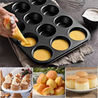 Carbon Steel Muffin Tray, Pack of 2