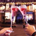 Crystal Champagne Flutes, 210ml