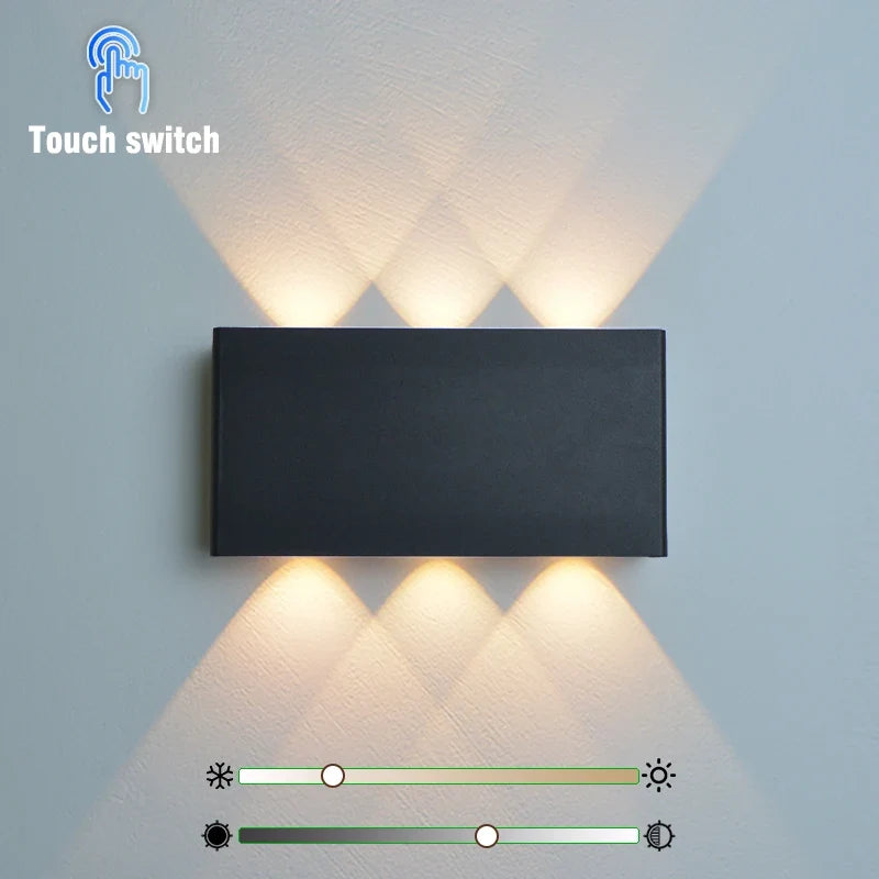 Applique Murale Rechargeable LumiBlock | Design Minimaliste Effet Bois