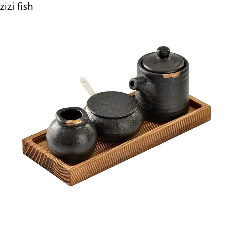 Ceramic Table Seasoning Jars