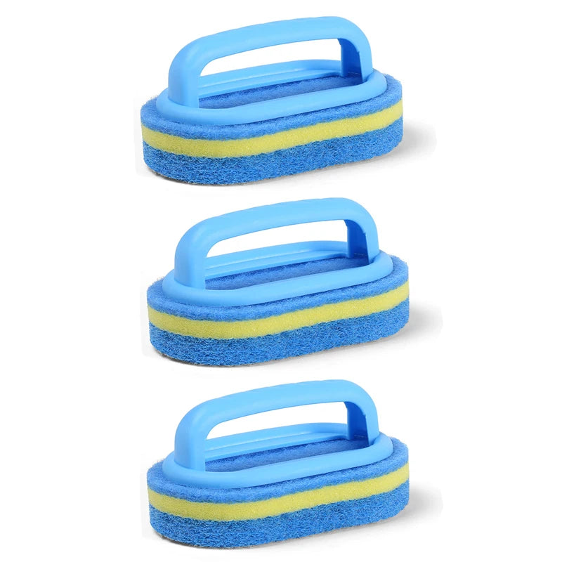 Sponge Scrub Brush with Handle
