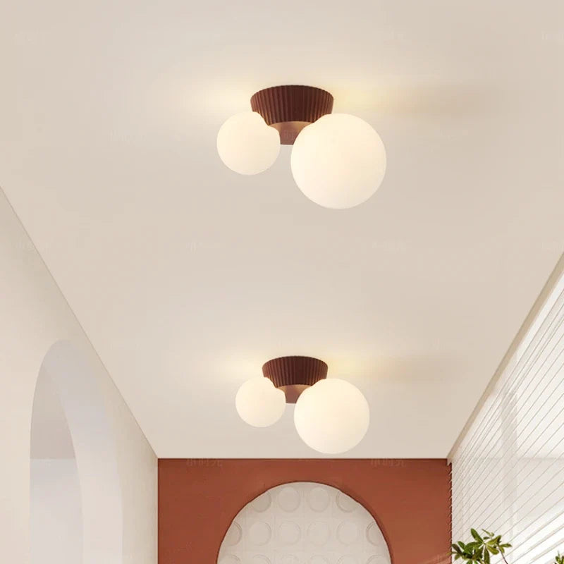 Plafonnier Luméa | Design français moderne à double globe