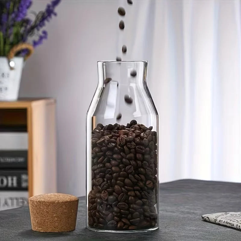Sealed Glass Storage Jar