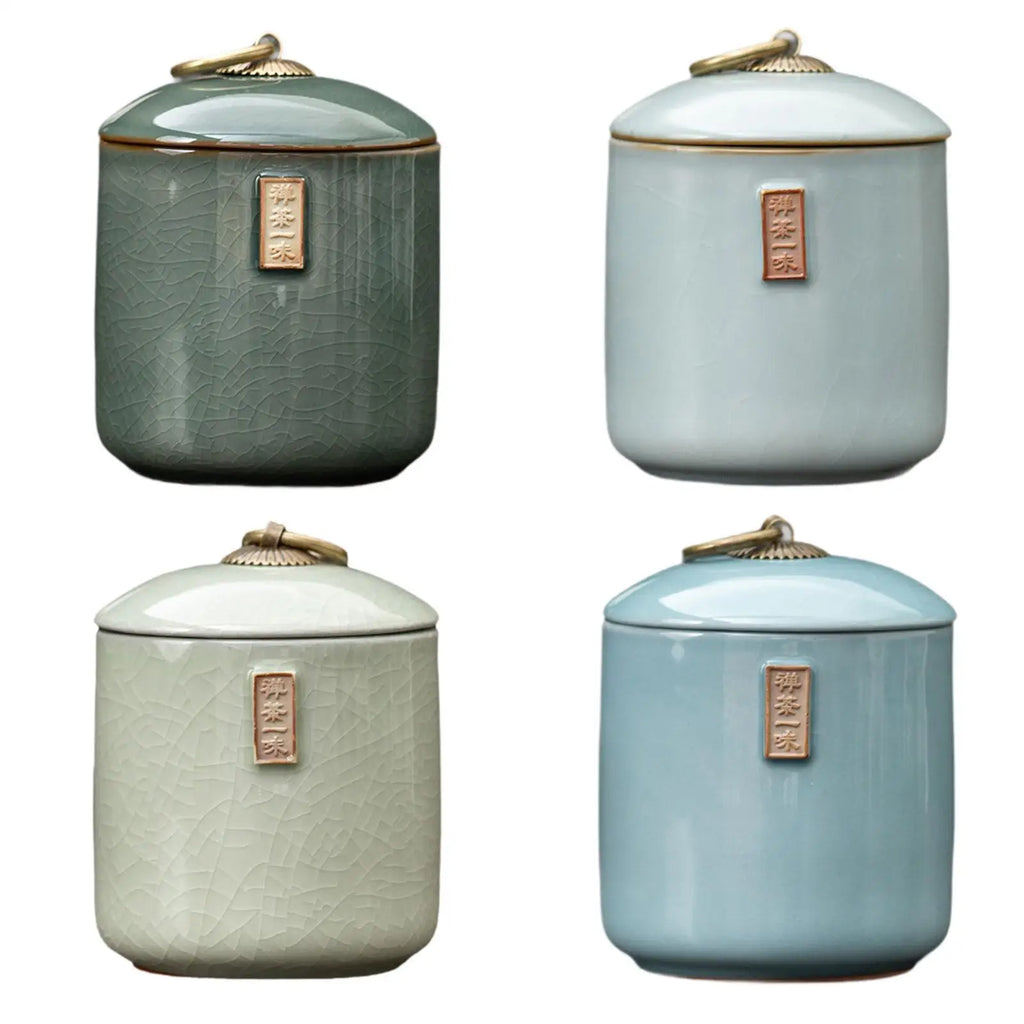 Ceramic Tea Storage Jar
