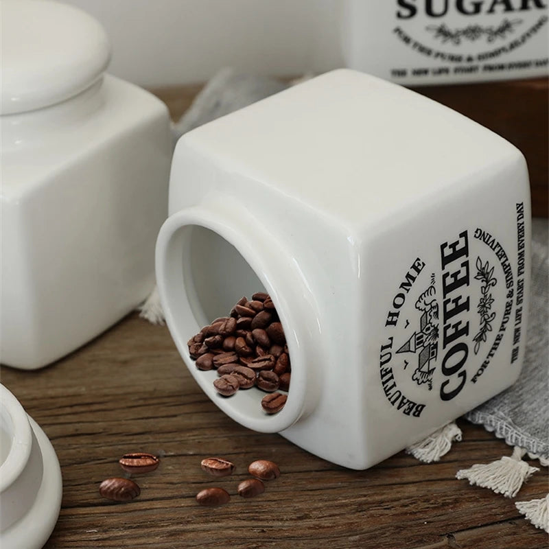 Airtight Ceramic Storage Canister