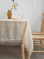 Washable Linen Tablecloth