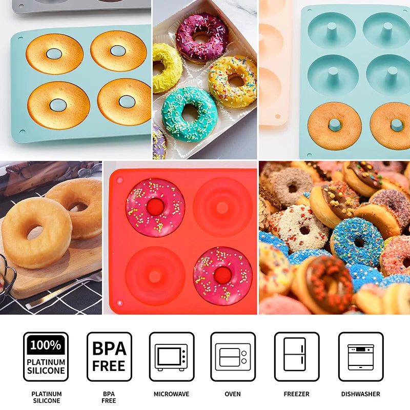 Silicone Doughnut Mould