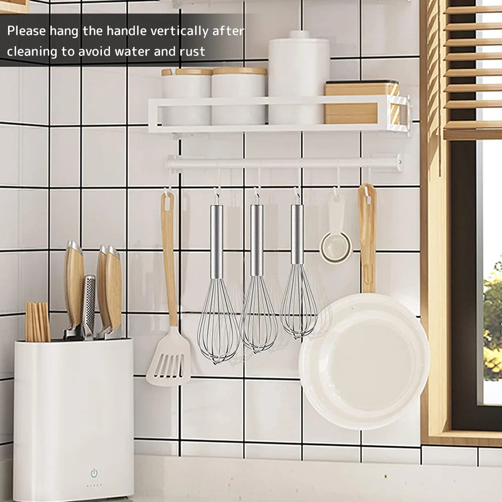 Stainless Steel Whisk Set