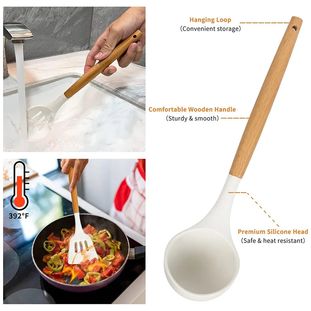12-Piece Utensil Set with Holder