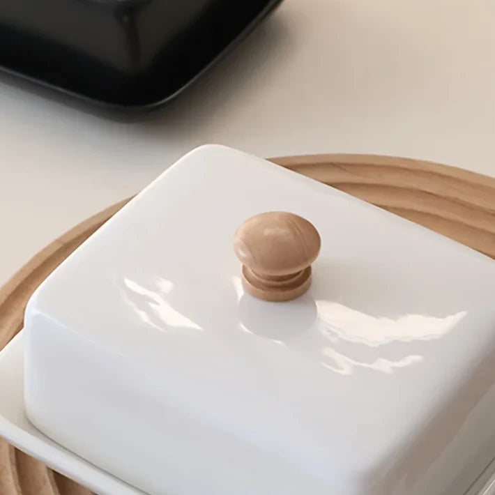 Ceramic Butter & Cheese Dish