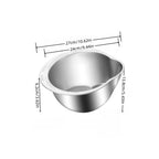 Stainless Steel Rice Washing Bowl