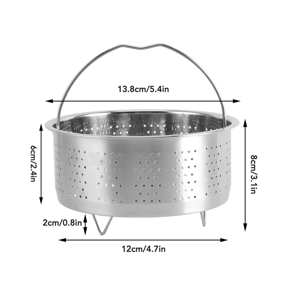 Stainless Steel Steamer Basket