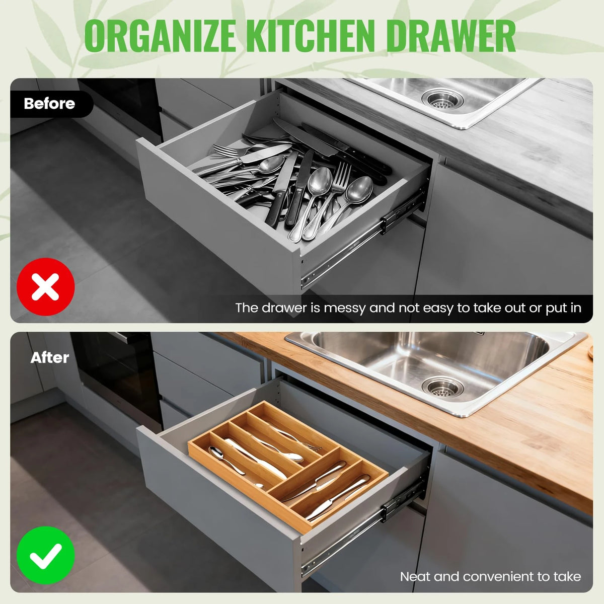 Drawer Cutlery Tray