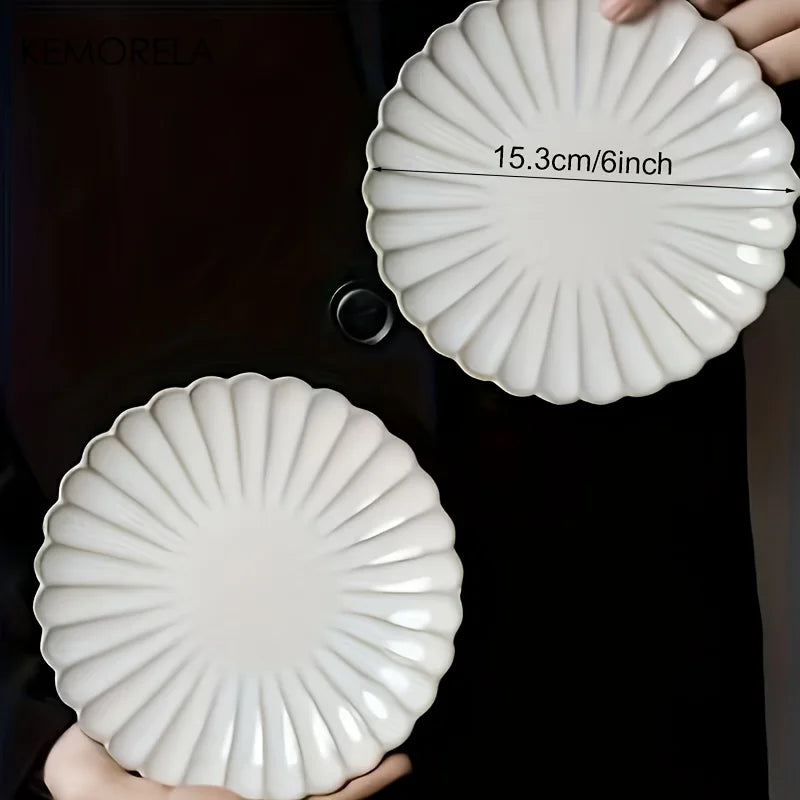 Nordic White Ceramic Dinnerware Set