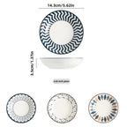 Minimalist Ceramic Side Plates, Set of 4