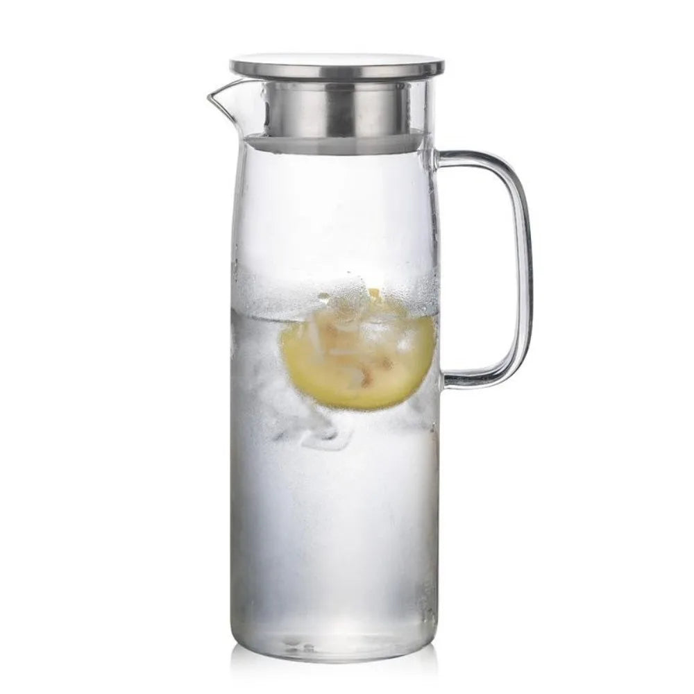 Glass Water Pitcher, 1.5L