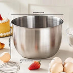 Deep Stainless Steel Mixing Bowl