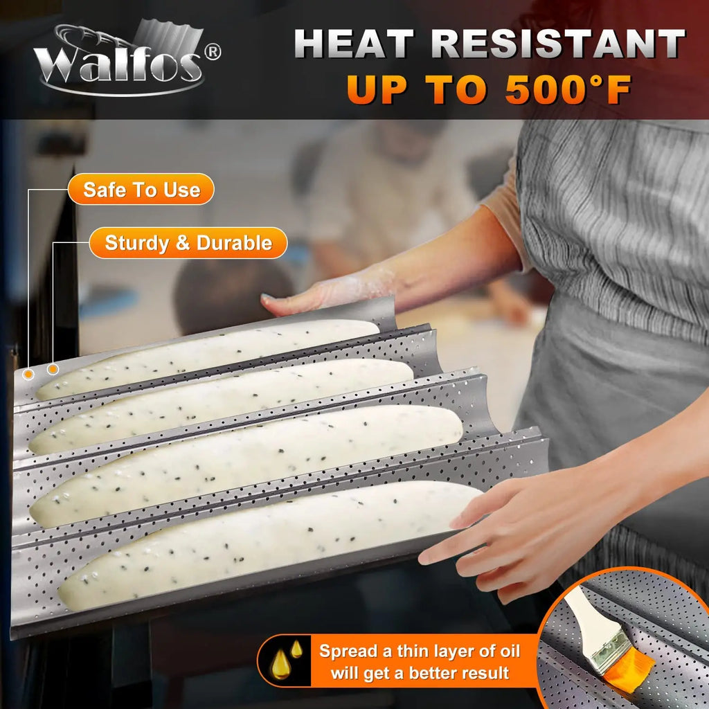 Perforated Baguette Tray