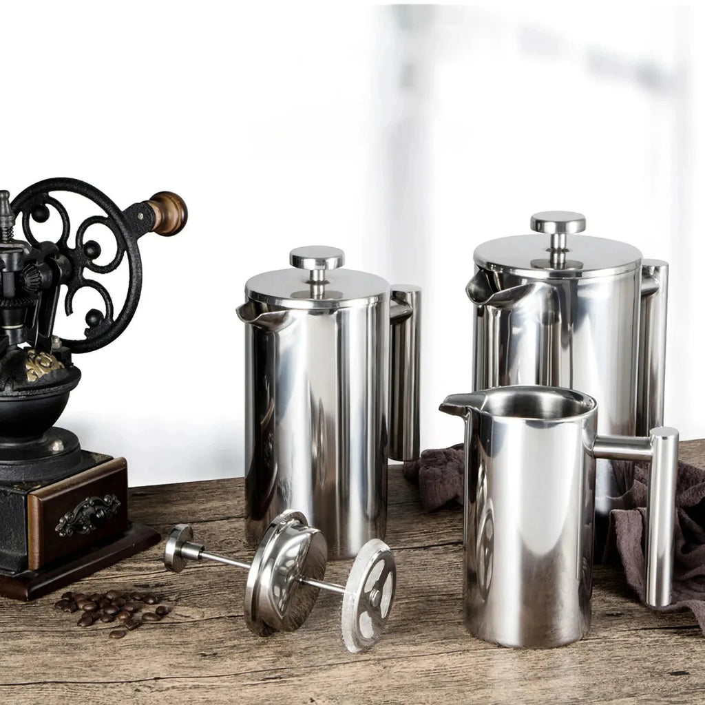 Double-Walled Stainless Steel French Press