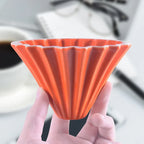 Fluted Ceramic Pour-Over Coffee Dripper